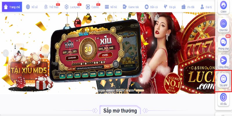 Hướng dẫn quét QR để tải app nhà cái Luck8